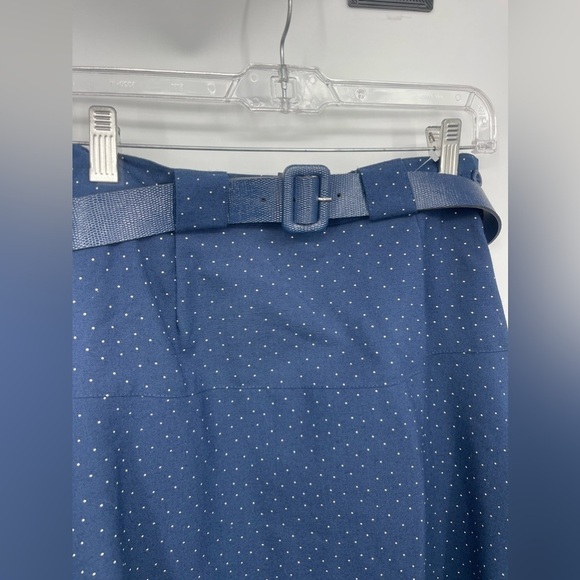 Innervisions by shipnshore size 10 blue and white polka dots skirt set - Picture 8 of 11